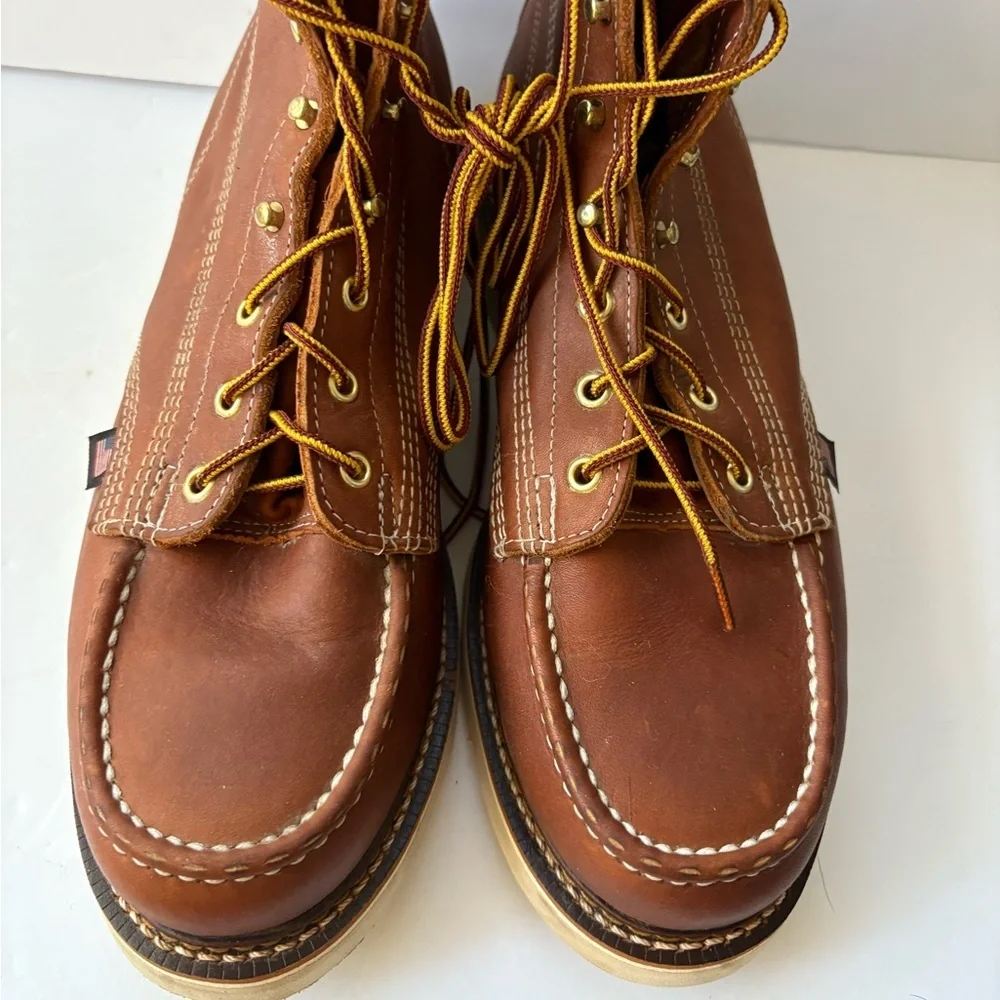 NWOT Thorogood American Heritage 6” Safety Toe Maxwear Wedge Boots Size 11 Men’s